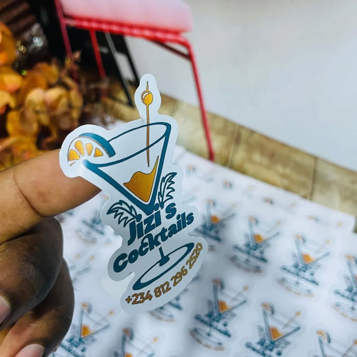 Plotter Cutting Sticker